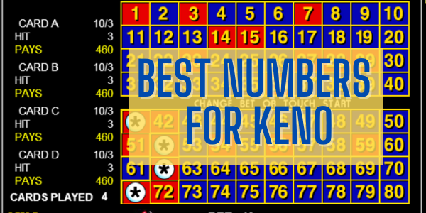 Best Numbers For Keno