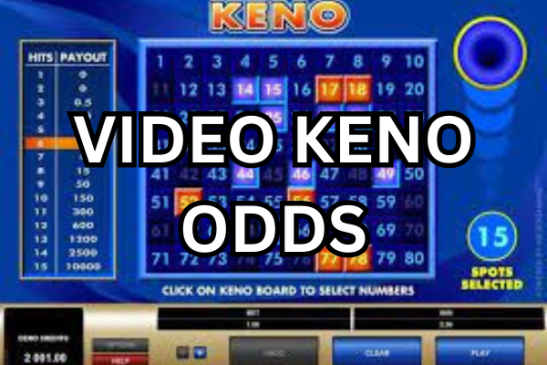 Video Keno Odds